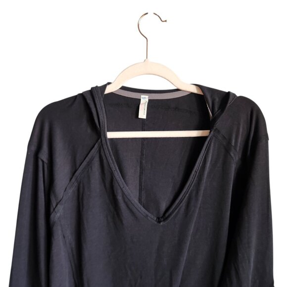 Free People Movement Shirt Medium Large Soul Circle Hoodie Hooded Shirt Gym - Picture 2 of 10